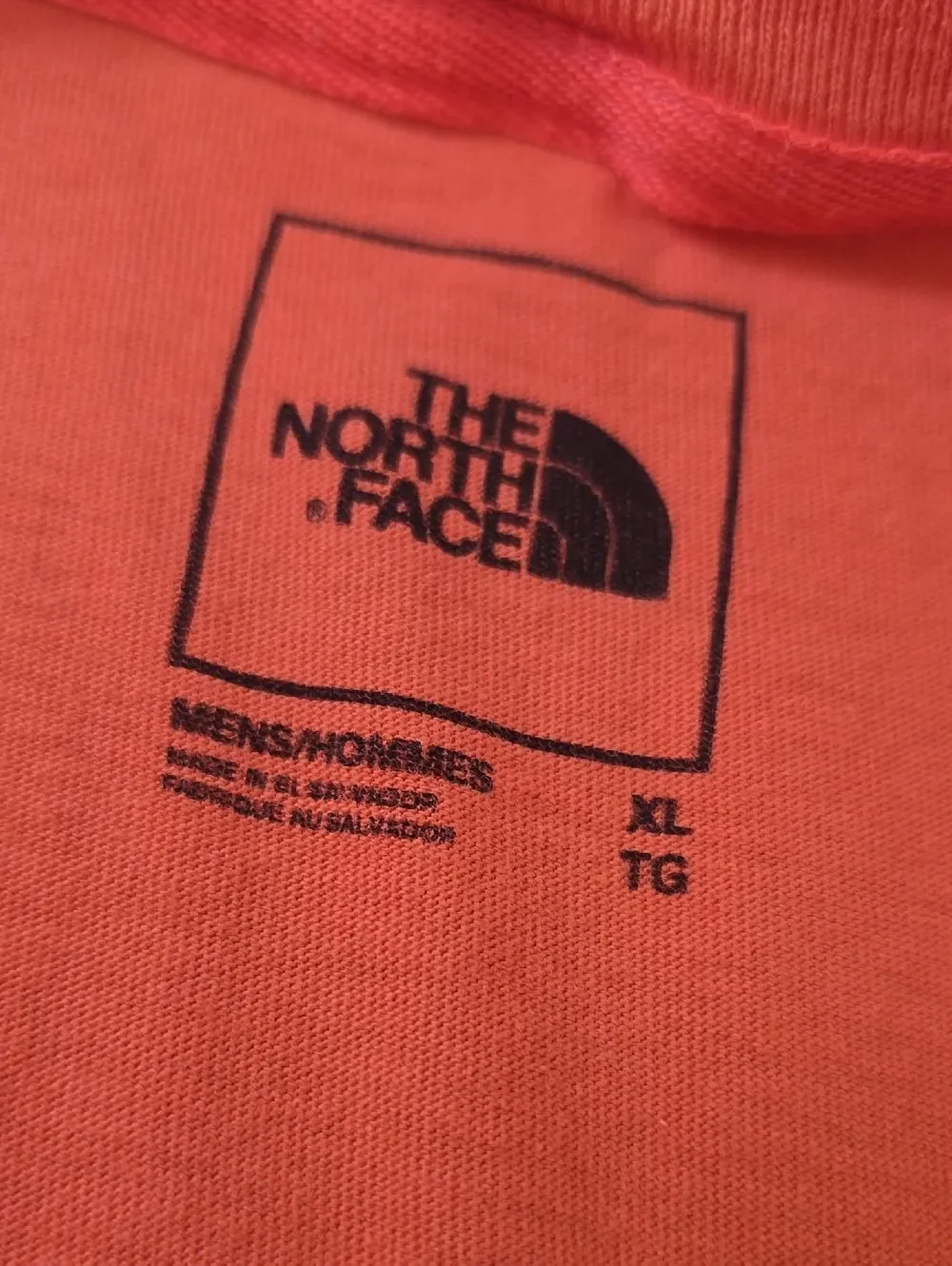The North Face | Coral-Orange Logo Tee